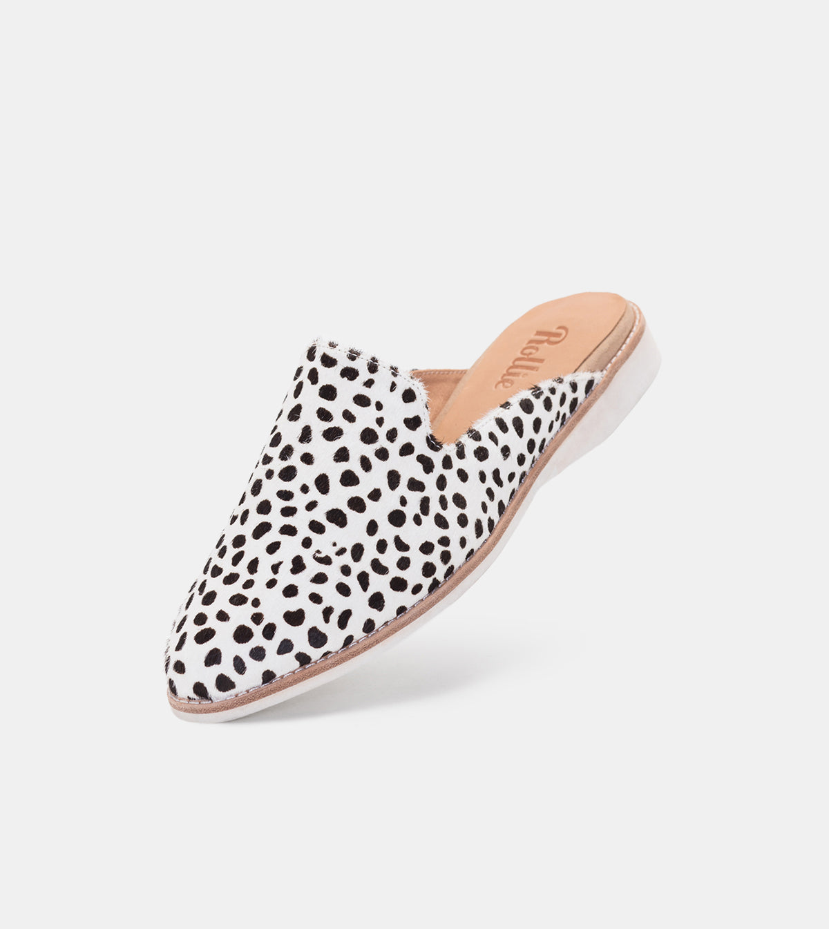 rollie madison mule leopard