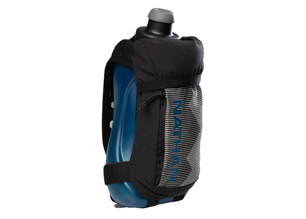 NEW Nathan Speeddraw Plus Hand Held Running Water Bottle Pouch 6oz Black