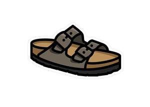 Leather Sandal Sticker