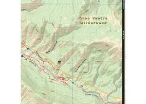 Grand Teton NP & Jackson Hole Trail Map