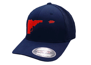 Idaho Tree-Gun Flex Fit Mesh Back Hat