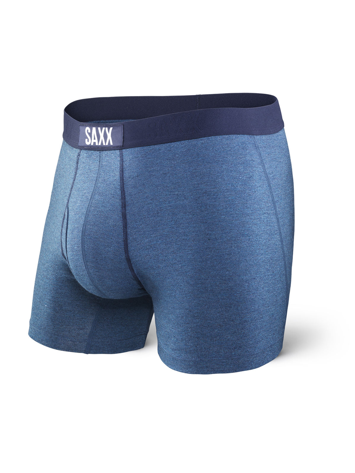 Saxx Vibe Boxer Brief, Winter Skies Navy, SXBM35-WKN, Mens Boxer Briefs