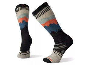 Ski Full Cushion Alpenglow Pattern Socks