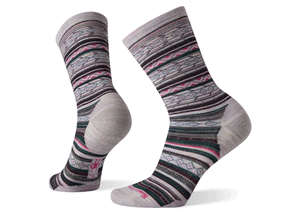 Women's Everyday Zig Zag Valley Crew Socks