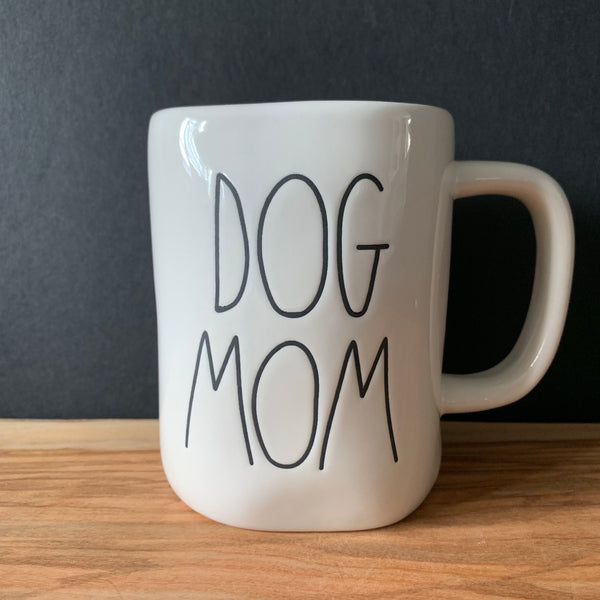 rae dunn dog mom coffee cup