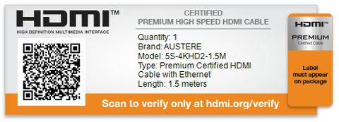 HDMI Verification Banners