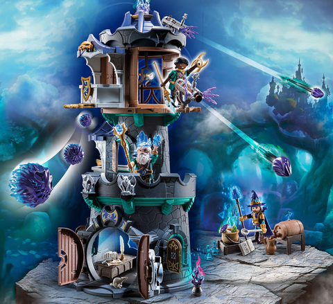 PLAYMOBIL Violet Vale Wizard Tower playset