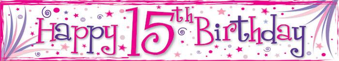 14th bbirthday banner