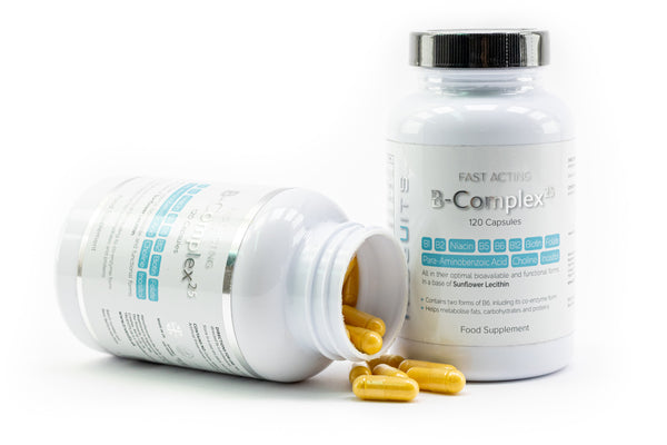 Fast Acting B-Complex25 2 bottles with capsules