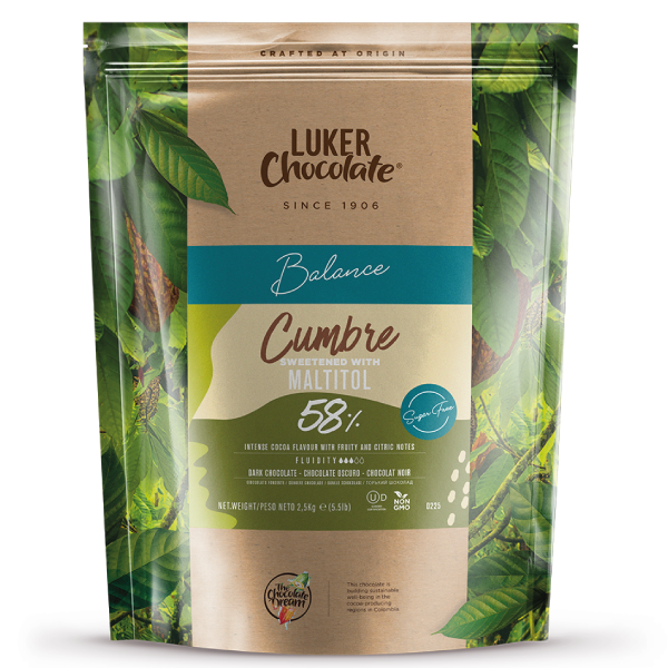 Luker Cumbre 58% Sugar Free - Chocosolutions product image