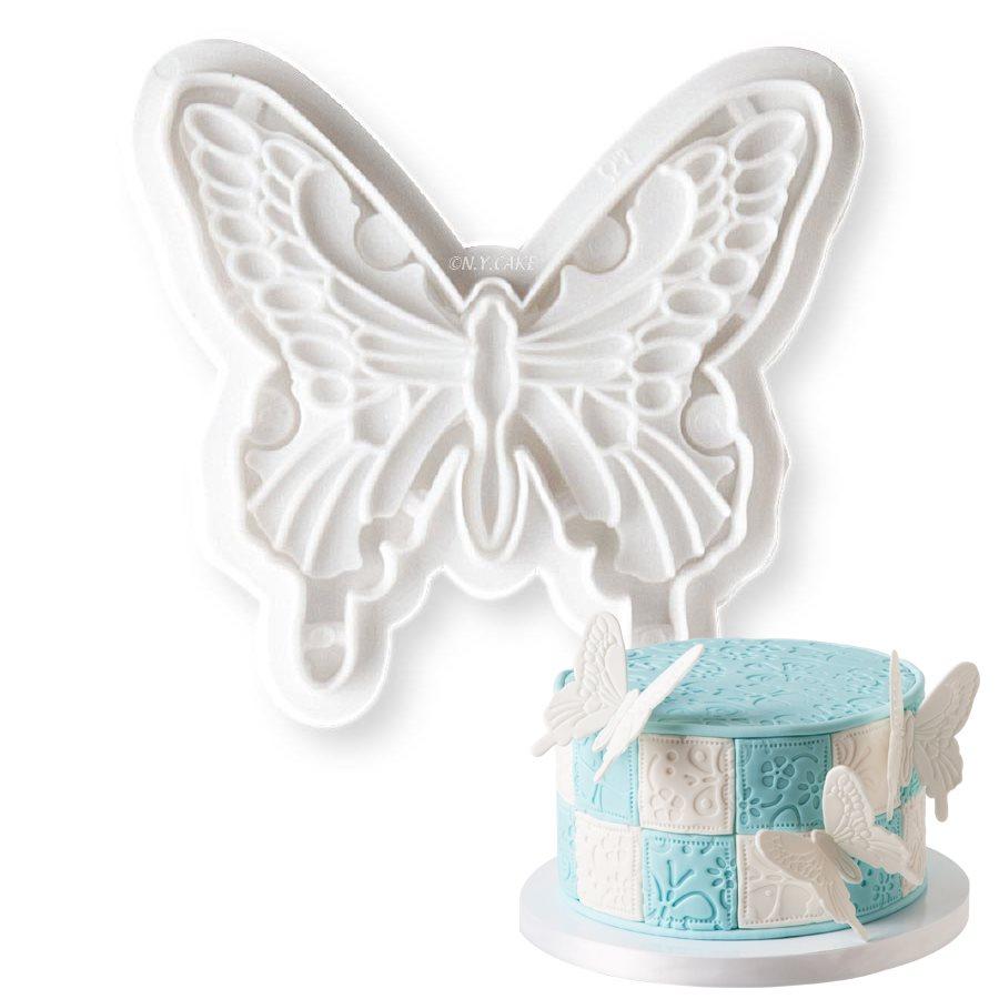 Cookie Cutters Fondant Stamp Mold Pastry Icing Embosser Butterfly Diamond  Hollow Cutout Decorating Biscuit Molds Cake Tools