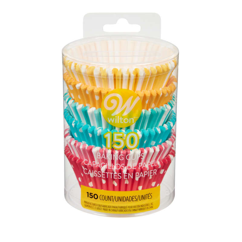 Great Value Watercolor Rainbow Cupcake Liners, 75 Count