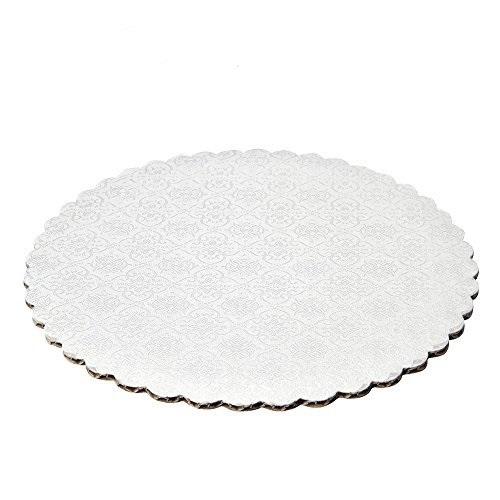 White Coated Cake Boards — All Sizes – Bake Supply Plus