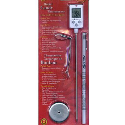 PROACCURATE WATERPROOF DIGITAL CANDY & DEEP FRY THERMOMETER