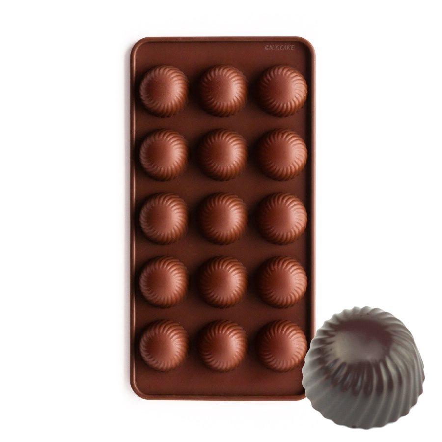 Mini Open Rose Silicone Chocolate Mold