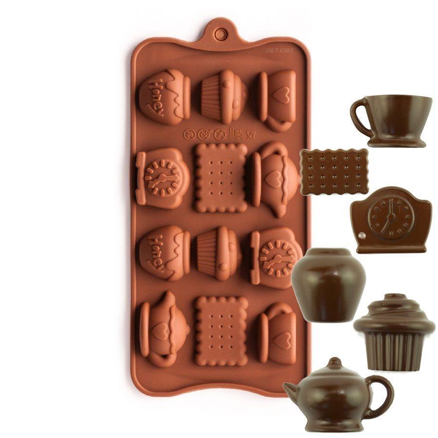 Deliciously Decorate Your Treats With This Chocolate Silicone Mold! - Temu