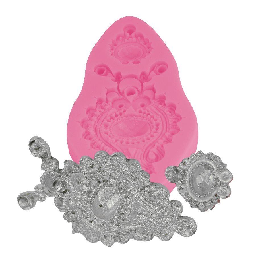 Fat Daddios Half Egg Silicone Mold, 2.87 x 1.42 in - Cake Decor Etc