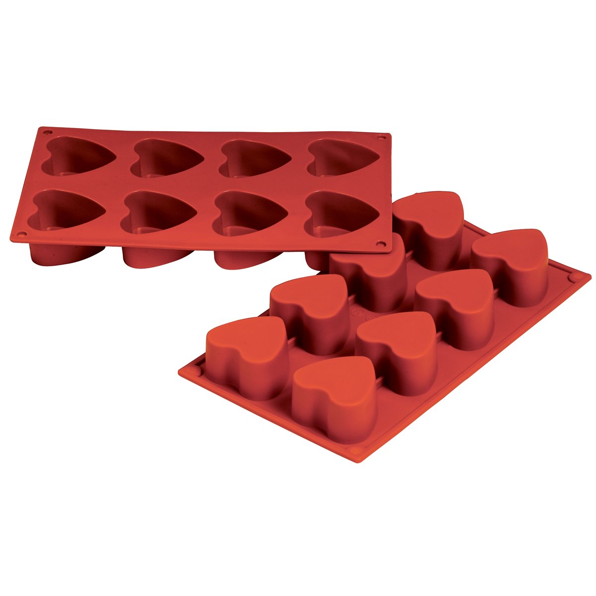 Fat Daddio's 3.89-Ounce Silicone Bakeware, Rose