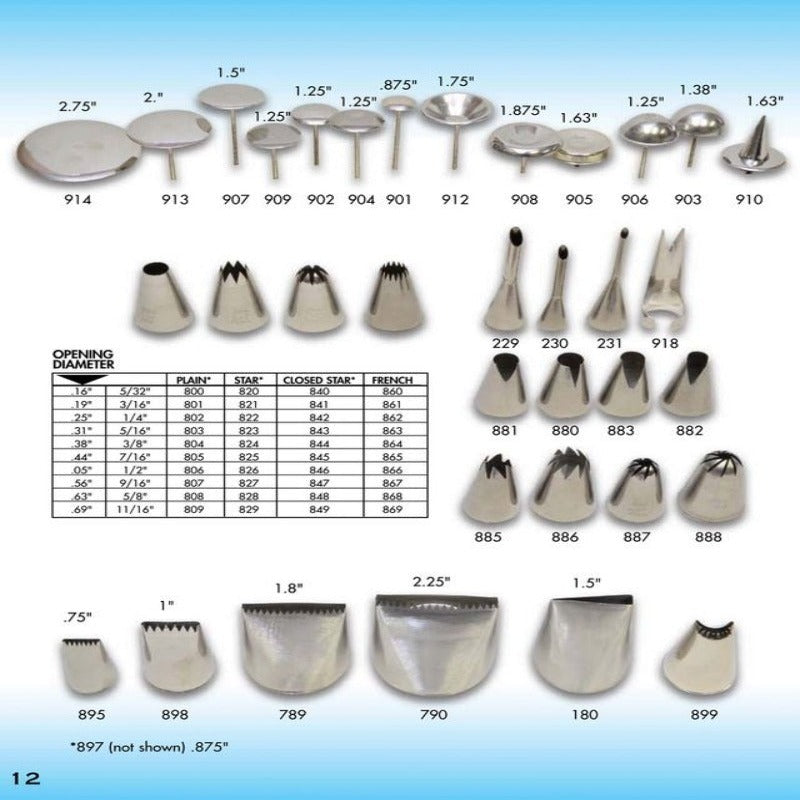 Piping Tip Storage Case