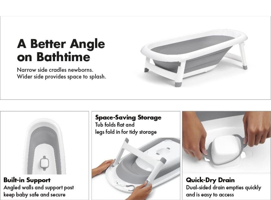 OXO Tot Splash & Store Bathtub