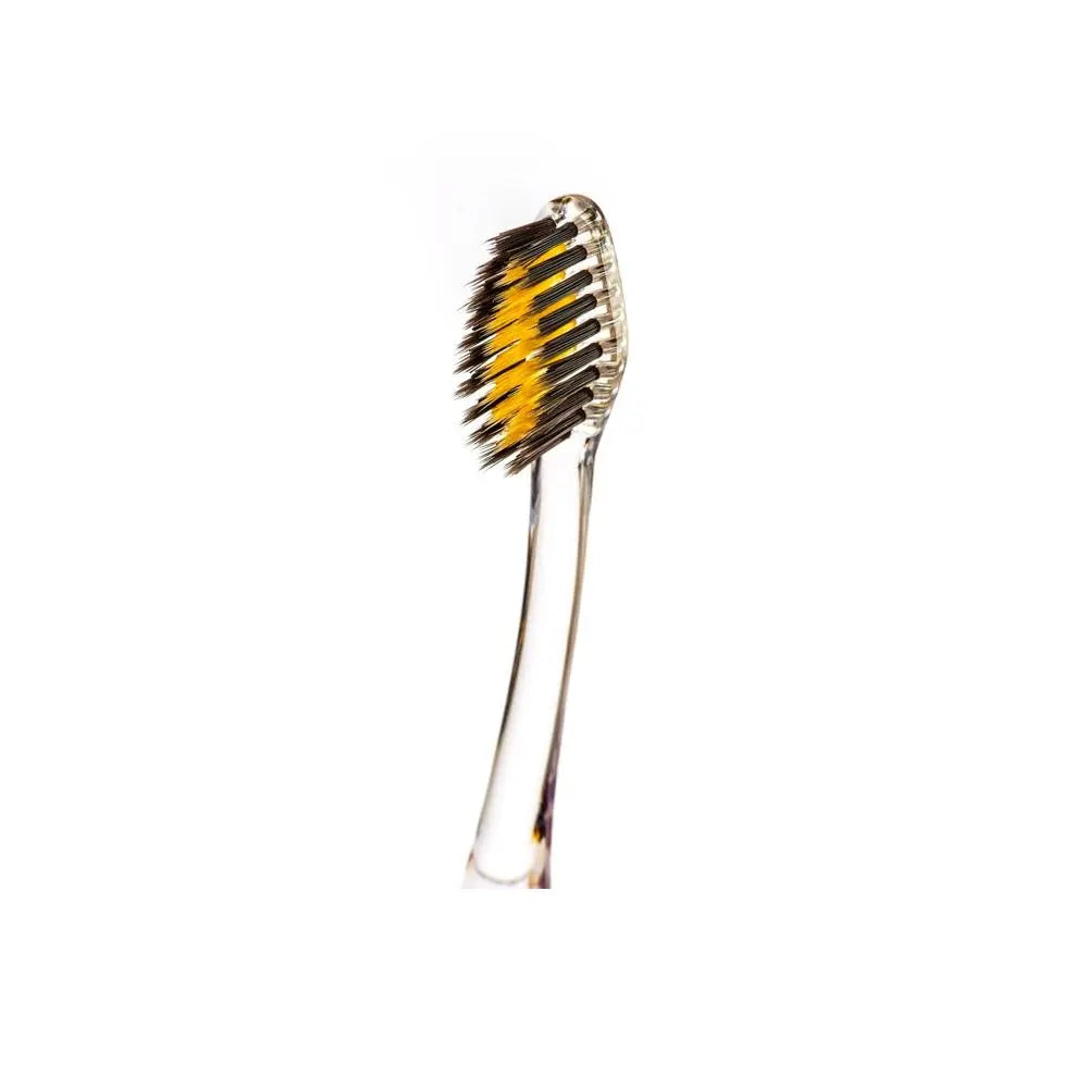 Charcoal & Gold Toothbrush - Laconicum FR product image