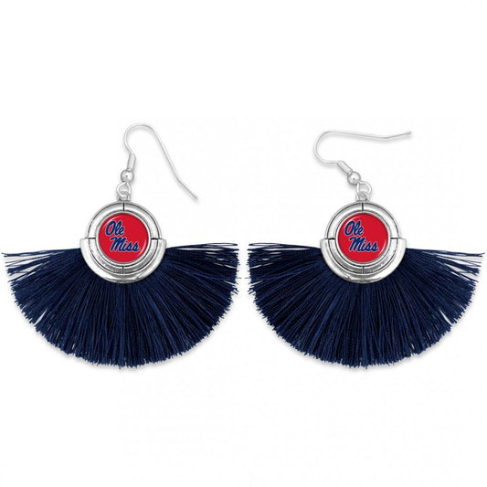 Georgia Tassel Fan Earrings – Fan Sparkle