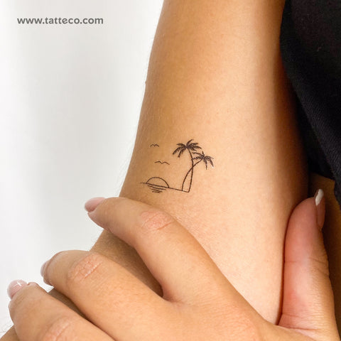 Download Palm Tree, Tattoo, Desing. Royalty-Free Vector Graphic - Pixabay