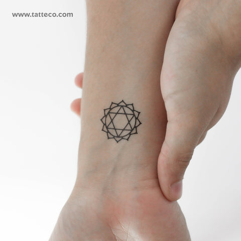 One of my fav tattoo in 2023💚Anahata Chakra mandala tattoo for my friend  Joyce. The Anahata chakra is associated with unconditional lo... | Instagram