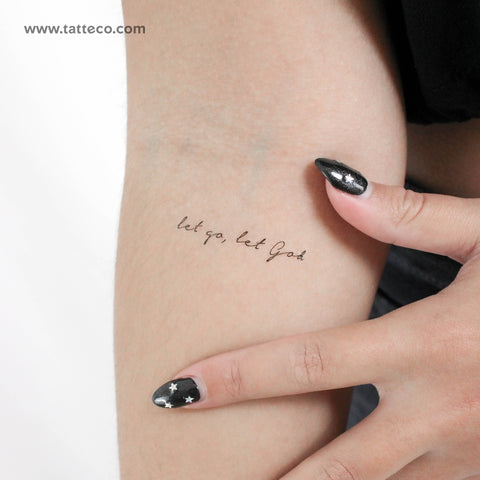 Buy 2 Let It Go Temporary Tattoos Smashtat Online in India - Etsy