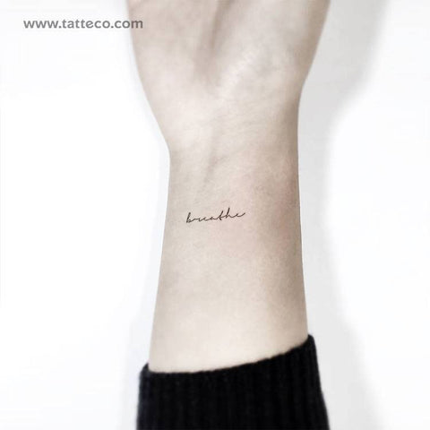 What Does Just Breathe Tattoo Mean  Represent Symbolism