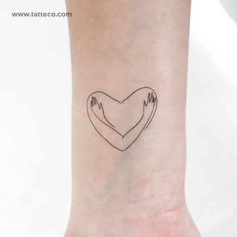 Emba: Self love hug tattoo