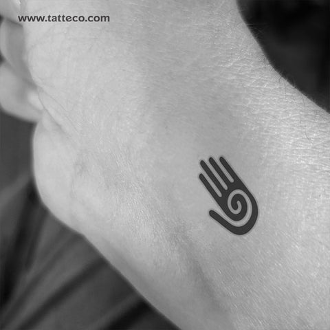Hopi Healing Hand Temporary Tattoo