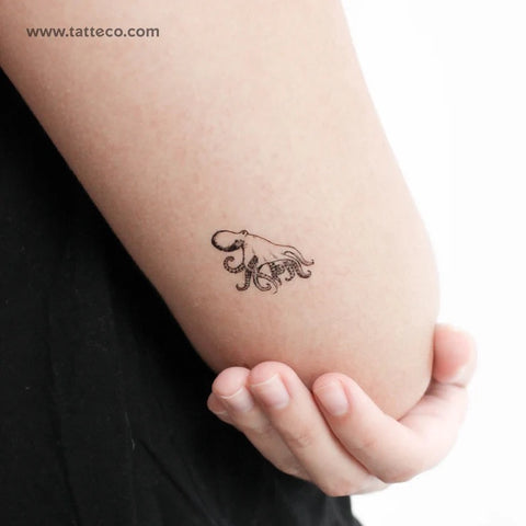 Jellyfish tattoos: Octopus tattoo on the arm