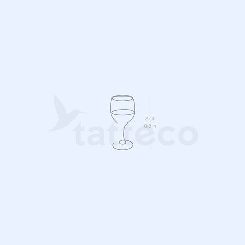 Our top 12 wine glass tattoos  