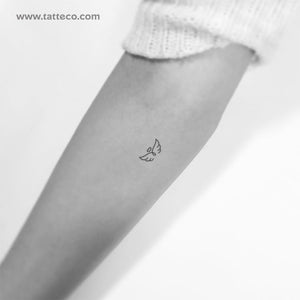 Tiny Wings Tattoo  Wings tattoo Tattoos Small tattoos