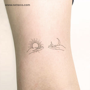 11360 Two Hands Tattoo Images Stock Photos  Vectors  Shutterstock
