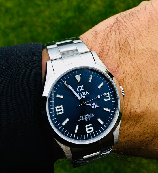 Alpha Explorer automatic watch 39mm – ALPHA EUROPE