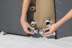 Hot tub cover buckles