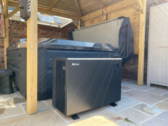 Hot tub air source heat pump