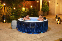 Hot tub party in a Lay-Z-Spa