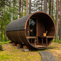 Barrel sauna