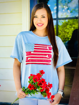 Patriotic Flair Tee