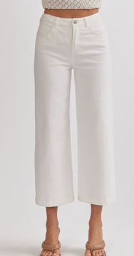 Perfect for Summer White Wide Leg Pants