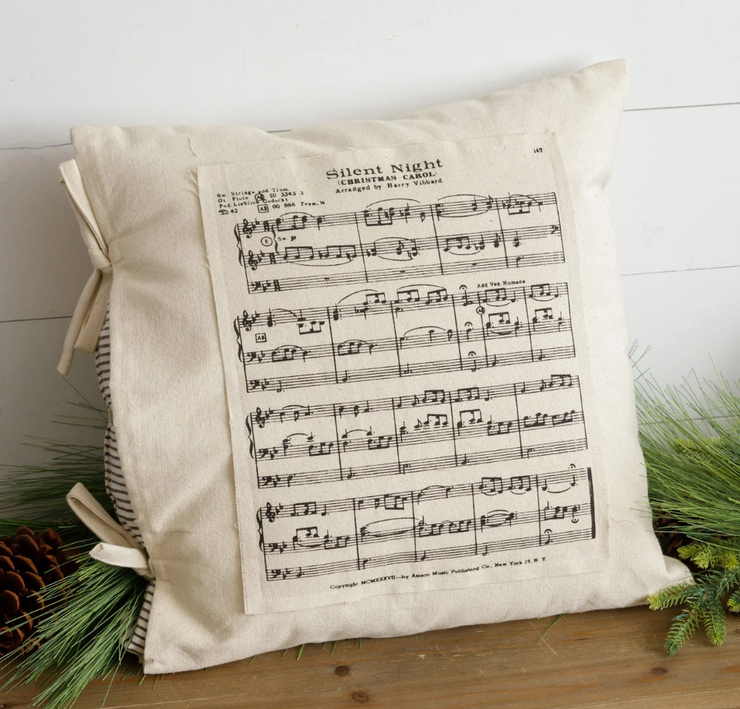Pillow With Slip - Silent Night