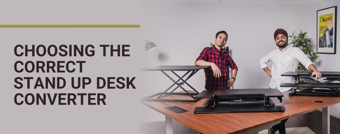 Choosing the Correct Stand Up Desk Converter