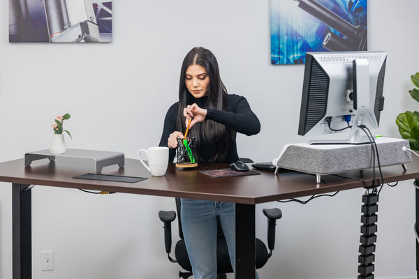 How to Stand Properly at a Standing Desk