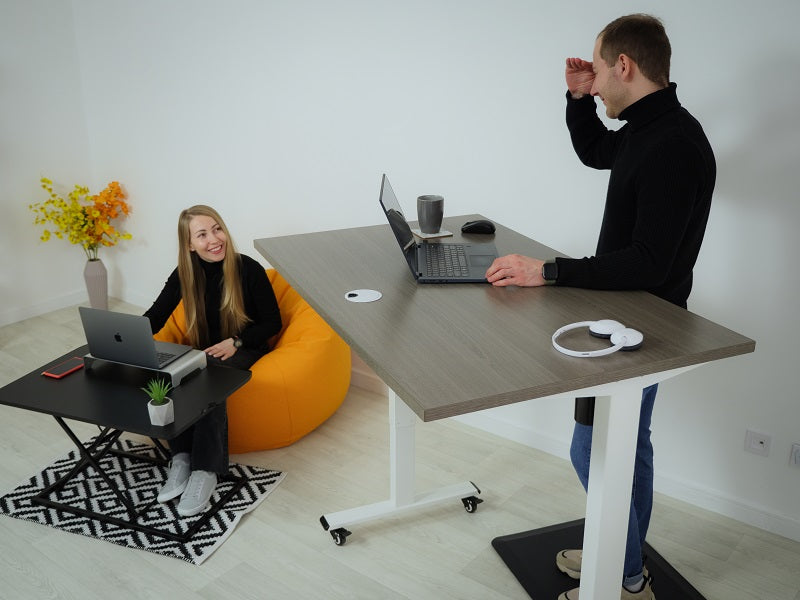 We tried the standing desk and treadmill trend to see if it's