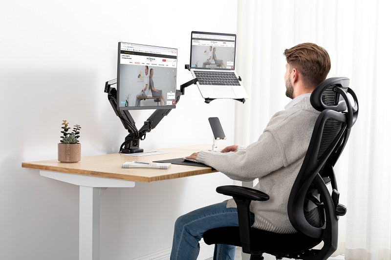 Adjustable monitor arm