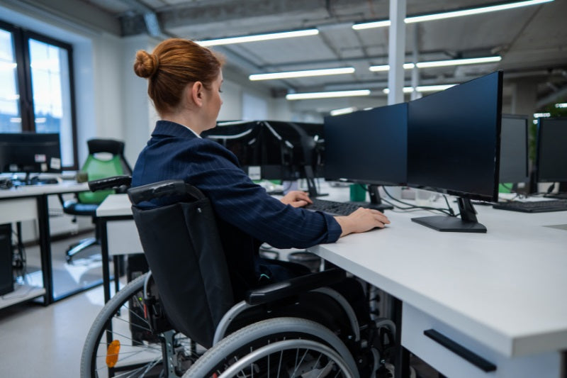 Mobile workstations for physical limitations
