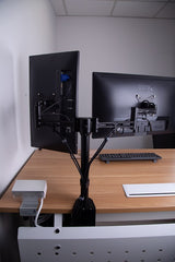 Two monitor stand 